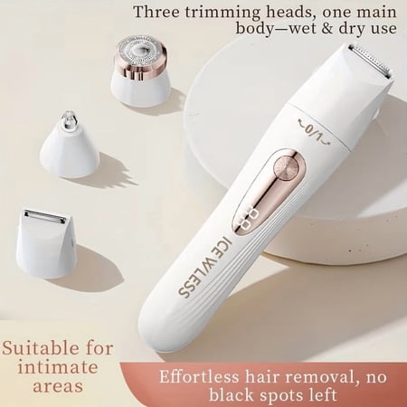 3-in-1 Rechargeable Grooming Shaver for Men Women Pets Cordless Trimmer