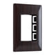 thumbnail image 4 of Estevez Placa 3 ventanas Alpha Madera Wengué, 4 of 6
