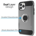 thumbnail image 7 of CoverON Apple iPhone 11 Pro Max Case with Ring Holder, RingCase Series Hybrid Protective Dua Layer Phone Cover, 7 of 7