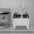 thumbnail image 6 of Stainless Steel Commercial Floor Mop Sink - 24" x 16" x 22", 12" Deep Basin Silver, 6 of 15