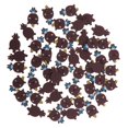 thumbnail image 4 of Juguetes de oso de dibujos animados, Piezas de madera, Rompecabezas de madera para bebés, Desarrollo de juguetes para bebés, Juguete educativo temprano, Juguetes de juego de imaginación, 4 of 9