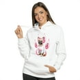 thumbnail image 2 of Faith Love Hope French Bulldog Breast Cancer Awareness Survivor Hoodie Unisex Merch Hoodies Dog Lover Gifts - 02017, 2 of 6