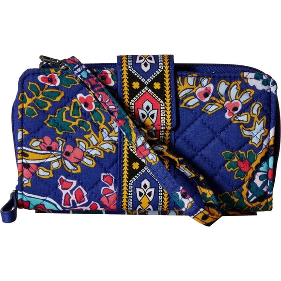 Vera Bradley Women's Iconic RFID Combo Wristlet Romantic Paisley One Size