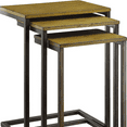 thumbnail image 4 of HomeRoots 493258 23.5 x 18 x 12 in. Black & Brown Solid Wood Rectangular End Table, 4 of 5