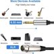 thumbnail image 4 of XLR Female to 1/4 Inch TRS Jack Cable HD Sound Lead Balanced XLR Jack for Dynamic Microphone Mic Cord, 4 of 5
