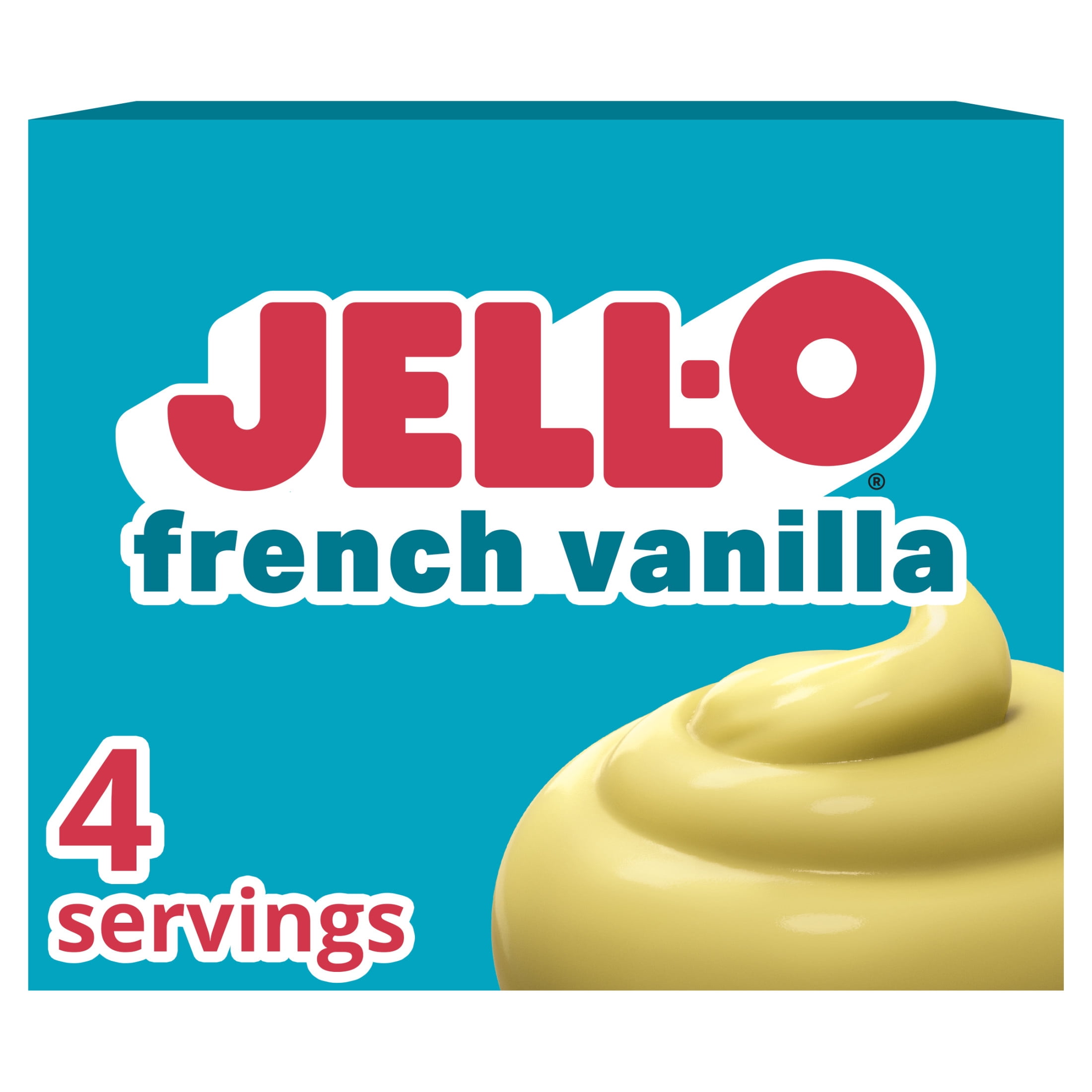 Jell-O French Vanilla Instant Pudding & Pie Filling Mix, 3.4 oz