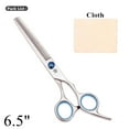 Professional 6.5” and 7” Dog Grooming Straight and Curved Scissors Set