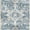 A01-Blue & Cream, variant on SIXHOME 3'x5' Area Rug Washable Retro Living Room Bedroom Kitchen Carpet Vintage Soft Medallion Distressed Indoor Rug Taupe Gray