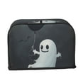 thumbnail image 6 of Toaster Covers 2 Slice, Halloween Ghost Black Balloon Waterproof Bread Machine Cover Fits for Standard 2 Slice Toasters, Home Decor Toaster Protection with Hanging Rope, 6 of 7