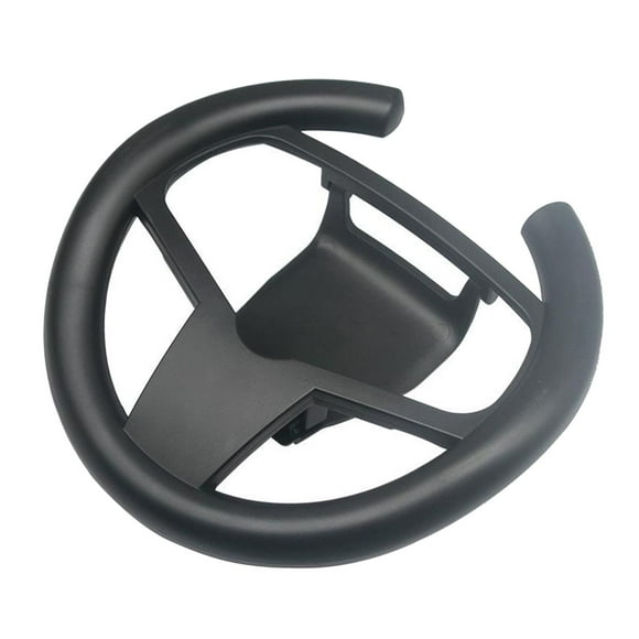 MERIGLARE Black Steering Wheel Handle for Game Controller Car Driving Game Accessories