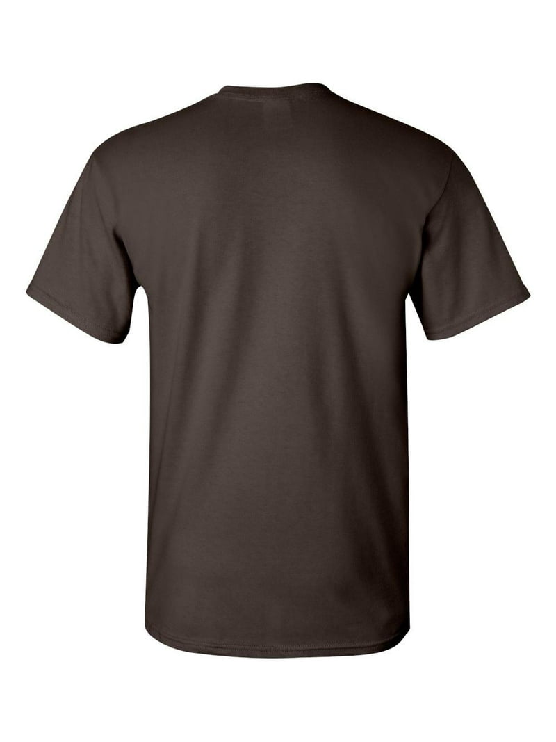 Gildan GN186 - T-shirt da uomo a maniche lunghe Ultra-T - Cioccolato