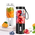 thumbnail image 4 of Licuadora eléctrica portátil de 530 ml, licuadora recargable por USB, procesador de alimentos, batidora de frutas, mini licuadora, taza B, 4 of 8