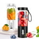 thumbnail image 4 of Licuadora eléctrica portátil de 530 ml, licuadora recargable por USB, procesador de alimentos, batidora de frutas, mini licuadora, taza A, 4 of 8