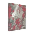 thumbnail image 2 of Lana Korolievskaia 'Gray And Burgundy' Canvas Art, 2 of 3