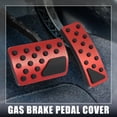 thumbnail image 2 of Juego Cubierta Pedal Acelerador y Freno Unique Bargains Rojo, 2 of 7