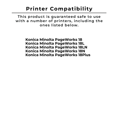 thumbnail image 3 of Zoomtoner Compatible Konica Minolta PageWorks 18Plus Konica Minolta 1710398-001 laser Toner Cartridge, 3 of 4
