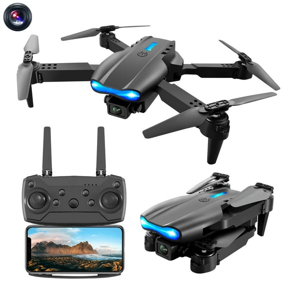 Foldable Drone With 1080P Hd Camera Wifi Fpv Transmission Remote Control Toy For Boys And Girls