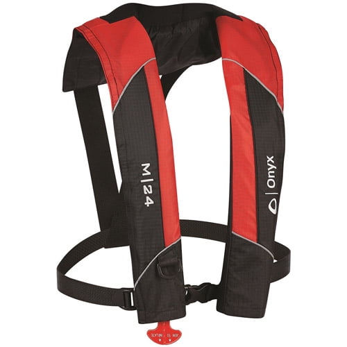 Onyx Outdoor M-24 Manual Inflatable Life Jacket by Onyx Outdoor