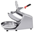 Costway Electric Ice Crusher Shaver Machine Snow Cone Maker Shaved Ice