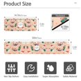 thumbnail image 3 of Yayeee Faucet Mat for Kitchen Sink 14.7" Diatomite Long Splash Guard Pad, Beige Christmas Snowman, 3 of 7