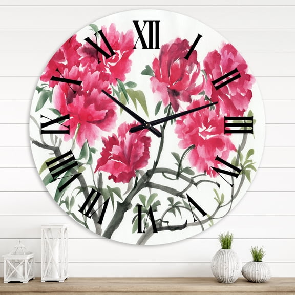 Designart 1 in Quartz Traditional Wall Clock
