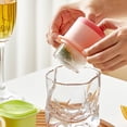 thumbnail image 6 of Silicone Ice Cube Trays with Lids - Reusable Large 2.4" Molds for , & Frozen Drinks - BPA Free Easy Release Ice Maker for Slush & Creative Beverages, 6 of 7