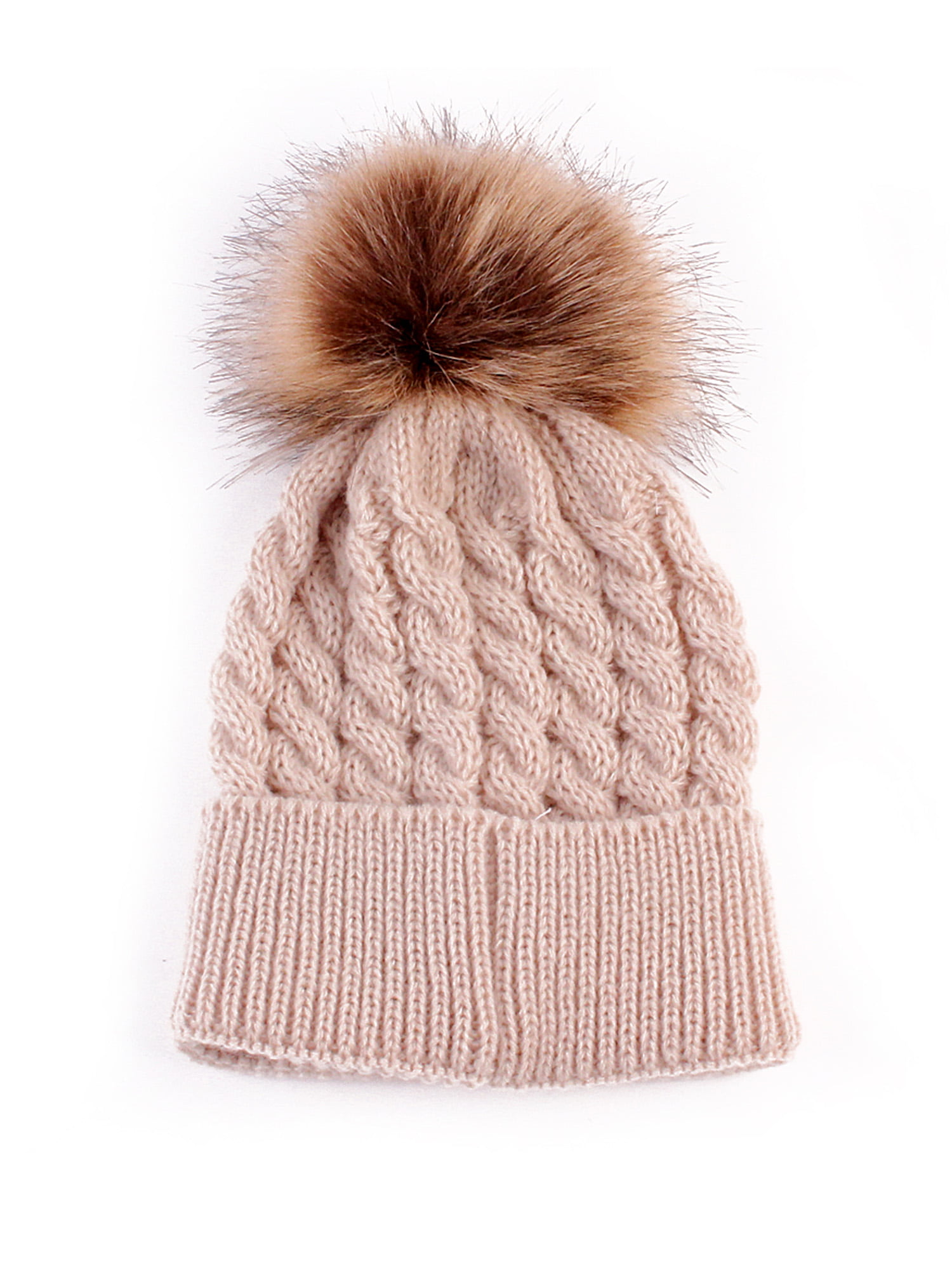 Details about   Bulk 3  x Unisex Girl Winter Thick Fleece Lined Knit Sherpa Beanie Ear flaps Hat 