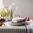 thumbnail image 2 of Thyme & Table 12 fl oz Red and Blue Patriotic Stars Charm Drinking Glasses, Set of 2, 2 of 7