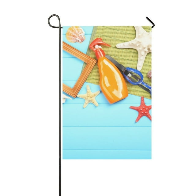 ABPHQTO Bandera decorativa de verano para exteriores Bandera de jardín 70x100 cm