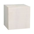 thumbnail image 1 of 1pc Simple White Wooden Cube Practical Cube Photo Prop Premium Geometry Cube, 1 of 6