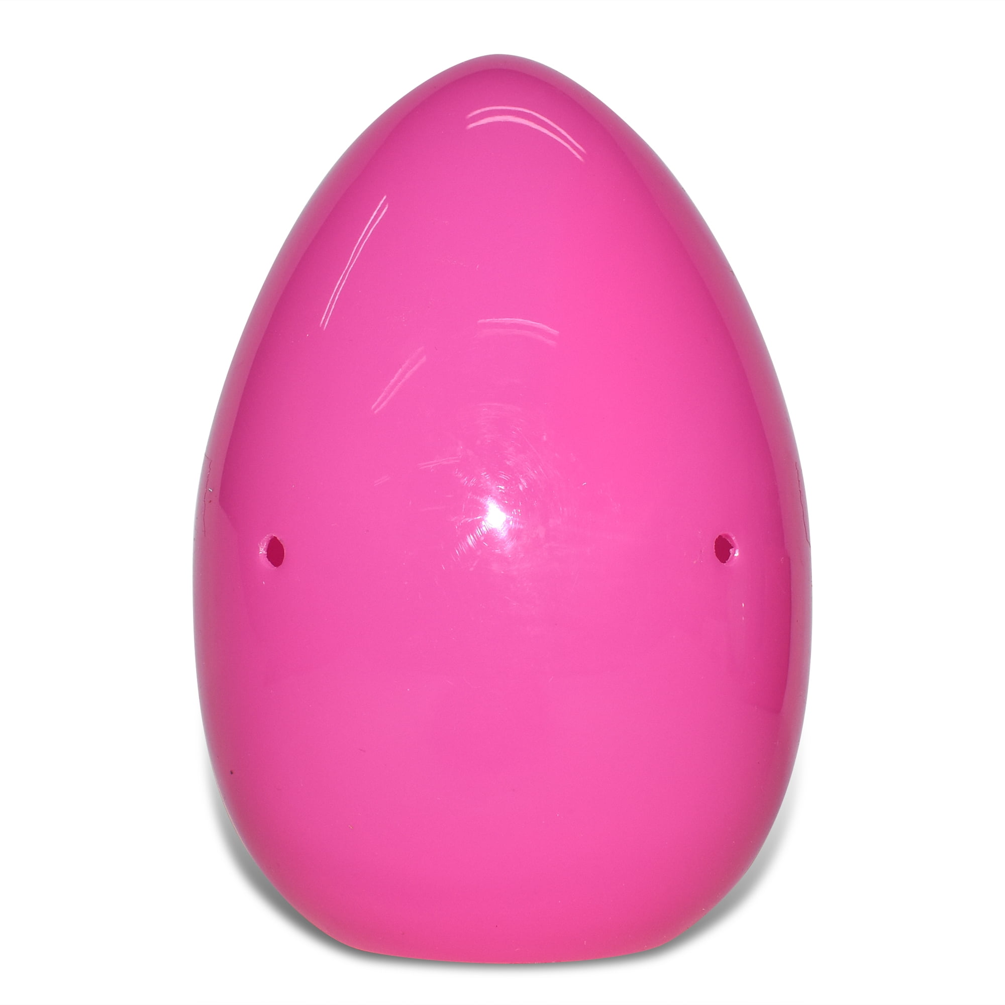 Way To Celebrate Easter Plastic Large Egg Container Pink