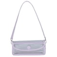 thumbnail image 1 of LinYooLi Portable Shoulder Handbags Women Transparent PVC Clutch Jelly Tote Composite Set, 1 of 6