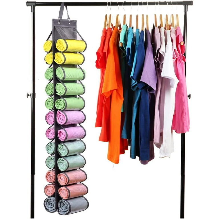 DHSFKBE Legging Organizer Storage - 2PCS T Shirt Organizer