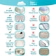 thumbnail image 2 of Sábana bajera ajustable DREAMCARE King Ivory de microfibra 200 x 200 cm, 2 of 7