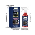 thumbnail image 2 of Oven Cleaner Heavy Duty Spray, 120ml Oven & Grill Cleaner Spray, Heavy Duty Degreaser for Stove, BBQ & Kitchen Surfaces, Fast Acting Grease Remover, Non-Streak Formula(120ml), 2 of 9