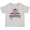 thumbnail image 3 of Inktastic My Aunt is a Survivor Breast Cancer Awareness Boys or Girls Baby T-Shirt, 3 of 5