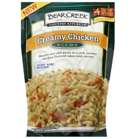 Bear Creek Country Kitchens Creamy Chicken Rice Mix, 11.2 oz, (Pack of ...