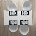thumbnail image 4 of Ambesonne World Place Mats Set of 4, Mysterious Outer Space, Standard Size, Dark Blue White, 4 of 4