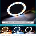 thumbnail image 4 of Lupa con luz, lupa de lectura 30x, 18 LED - 3 modos, lupa de mano con claridad, lente de doble vidrio, lupa de lectura con luz para personas mayores, ideal para lectura, pasatiempos,, 4 of 6