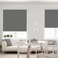 thumbnail image 7 of LUCKUP Cordless Roller Shades for Windows, Blackout Roller Blinds with UV Protection Thermal Insulated and Privacy, 34" W x 72" L, Dark Grey, 7 of 7