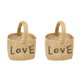 thumbnail image 4 of EeaseMX 4 bolsas de regalo con diseño de amor, cestas pequeñas para flores, bolsas decorativas de lino, cestas para guardar dulces, suministros para bodas y Navidad., 4 of 7