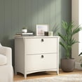 thumbnail image 2 of Salinas 2 Drawer Lateral File Cabinet in Antique White - Engineered Wood, 2 of 8