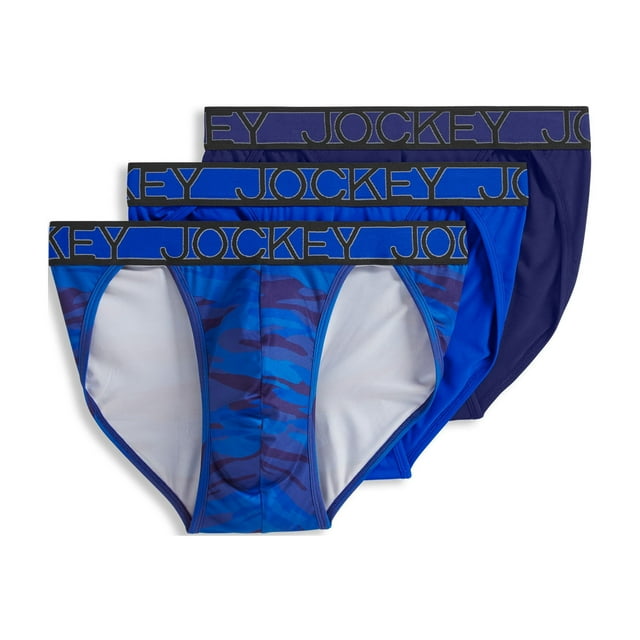 Jockey Men's Microfiber Stretch String Bikini - 3 Pack