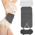 thumbnail image 3 of 3Pcs Waist Neck Oil Pack Set with Cotton Pads Washable Reusable Essential Oil Wrap Mess-Free Oil Pack Wrap with Adjustable Elastic Straps Soft Flannel Cloth Oil Pack for Neck Waist, 3 of 6