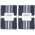 thumbnail image 2 of KAF Home Soho Kitchen Towels, Soft and Absorbent Flat Dish Towels, 18” x 28”, Navy, 10 Pack, 2 of 9