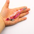 thumbnail image 4 of Squid Jigs Fine Texture Luminous Effect Sharp Hook Simulation Design High Flexibility Strong Catching Ability Bright Color Luminous Bait Squid Hook for Fishing, 4 of 7