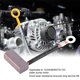 thumbnail image 4 of Cepillo de motor de amoladora de carbón pieza de repuesto mini y compacta para herramientas eléctricas Cepillos de motor de carbón para motor de bomba de agua de CC J460 ANGGREK Otros, 4 of 8