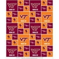 thumbnail image 2 of Virginia Tech Hokies Checker Cotton Fabric, 2 of 3