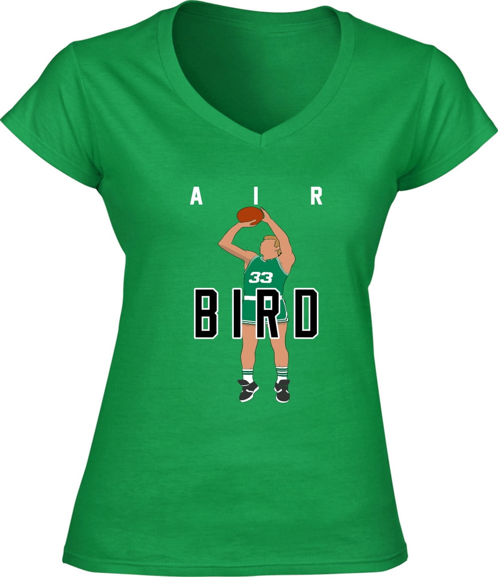 GREEN Celtics Larry Bird Air Pic LADIES 
