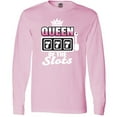 thumbnail image 3 of Inktastic Queen of the Slots Long Sleeve T-Shirt, 3 of 5